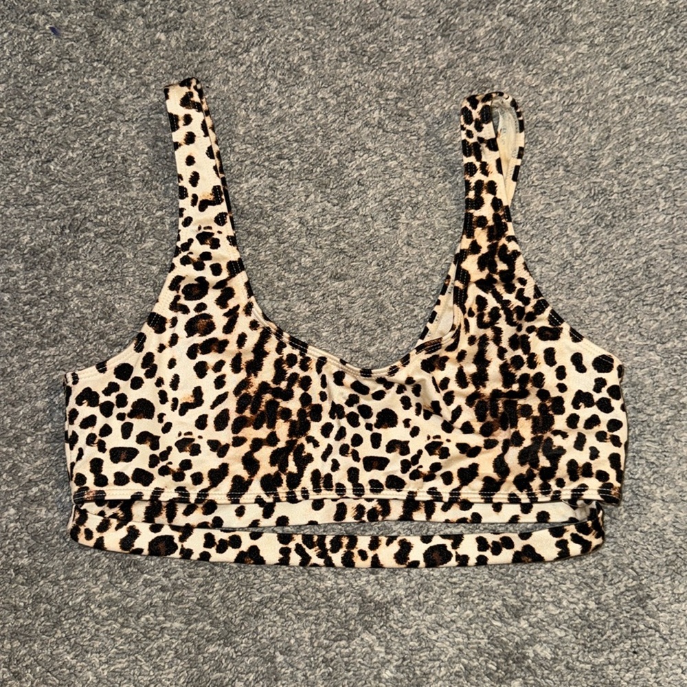 Cheetah Bikini Top